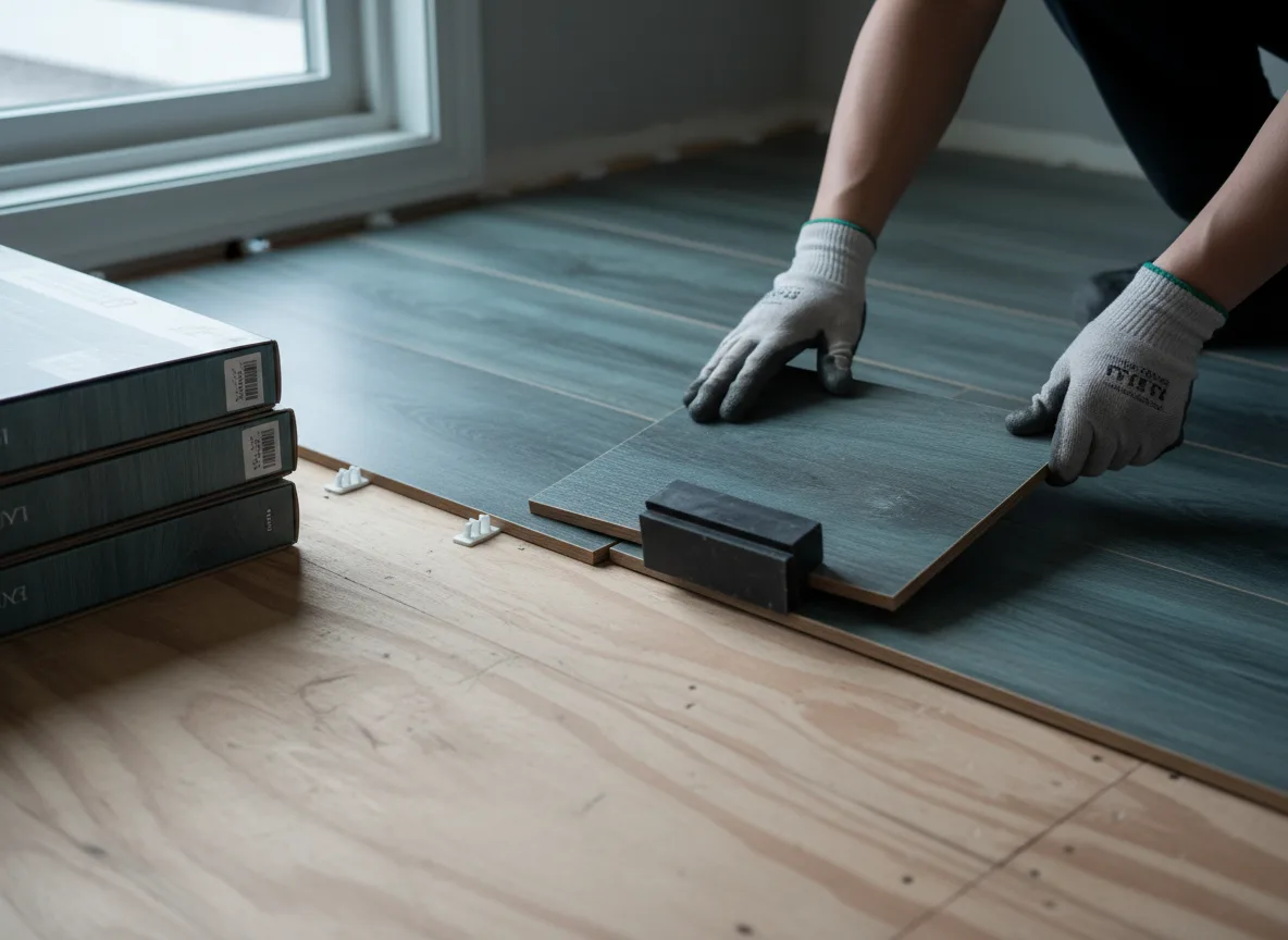 Luxury Vinyl Plank Installation company in Woodston, KS
